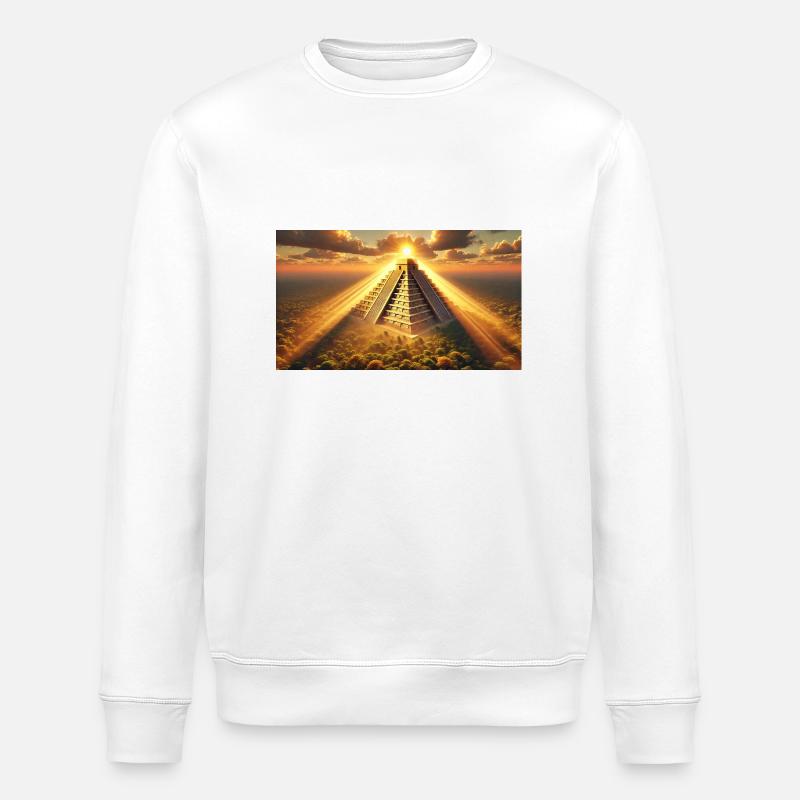 Hochkultur der Zukunft (D) - Stanley/Stella Unisex Bio-Sweatshirt ROLLER - Weiß