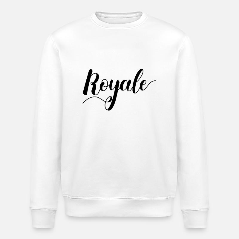 königlich - Stanley/Stella Unisex Bio-Sweatshirt ROLLER - Weiß
