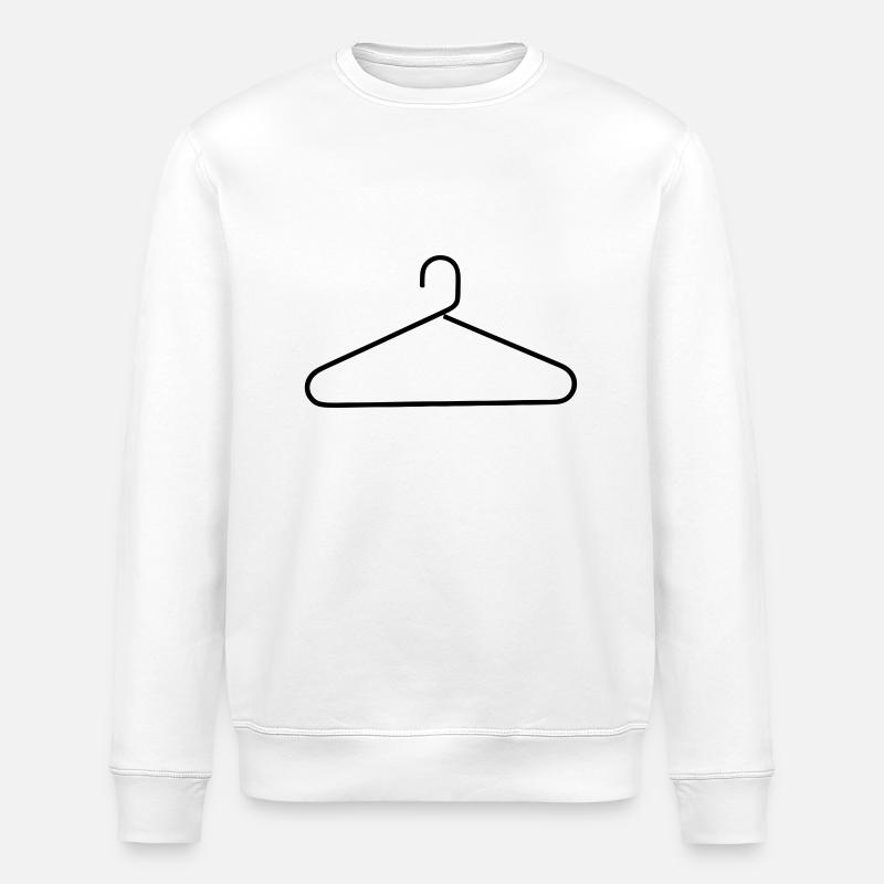 Kleiderbügel - Stanley/Stella Unisex Bio-Sweatshirt ROLLER - Weiß
