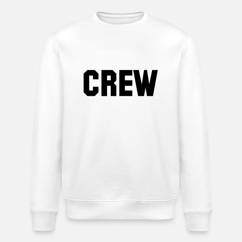 crew - Sweat bio ROLLER Stanley/Stella Unisexe - blanc