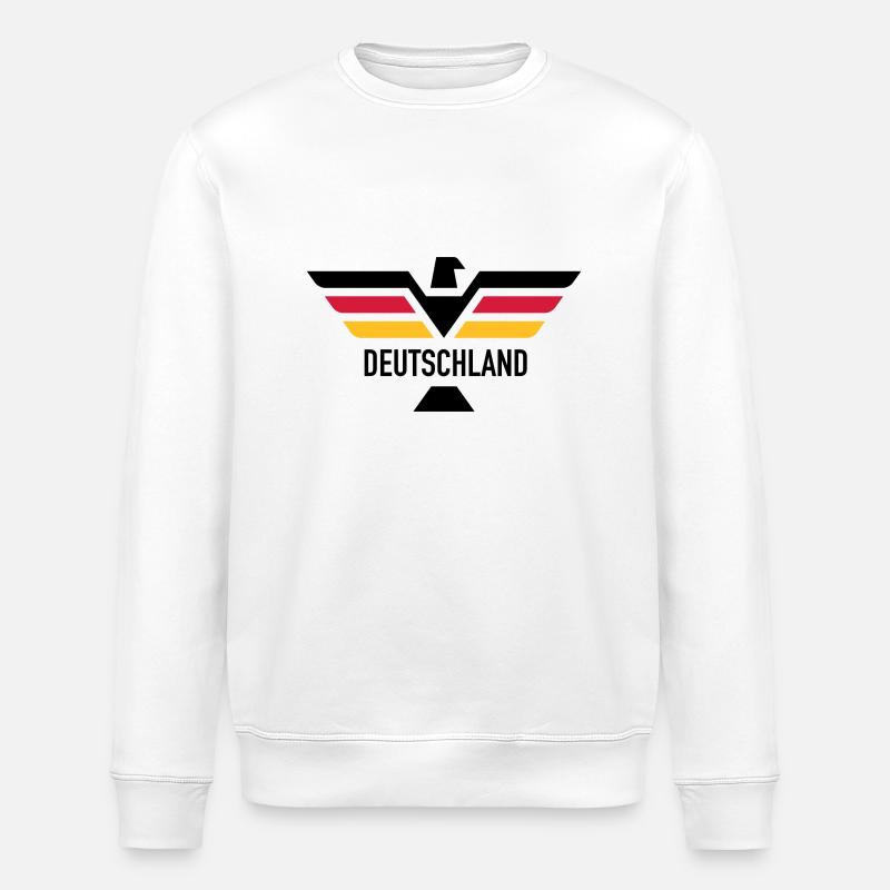 Allemagne - Sweat bio ROLLER Stanley/Stella Unisexe - blanc