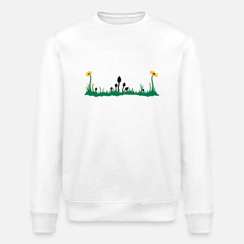 magic mushroom - Stanley/Stella Unisex Bio-Sweatshirt ROLLER - Weiß
