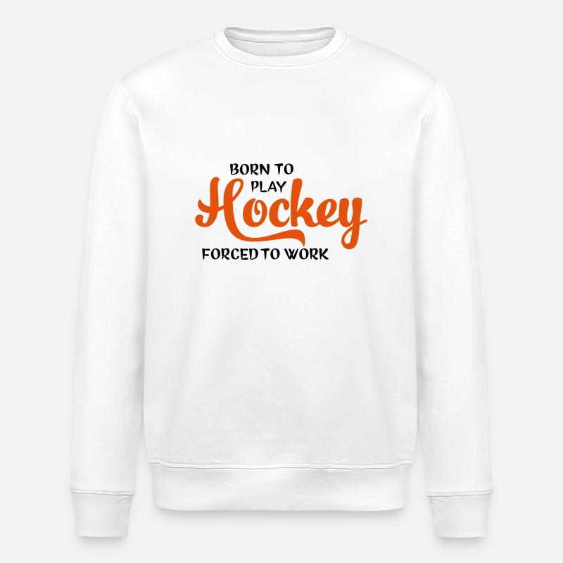 Hockey - Stanley/Stella Unisex Bio-Sweatshirt ROLLER - Weiß