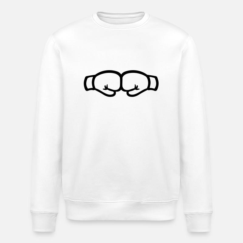 Boxen - Stanley/Stella Unisex Bio-Sweatshirt ROLLER - Weiß