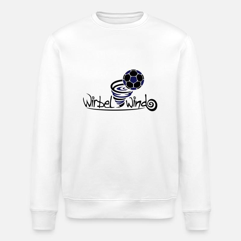 Handball Wirbelwind - Stanley/Stella Unisex Bio-Sweatshirt ROLLER - Weiß