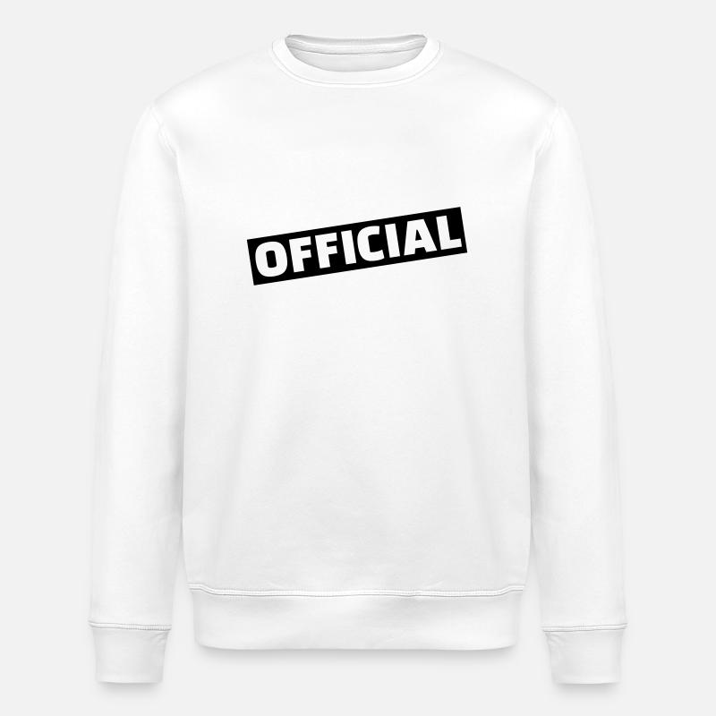 Official - Stanley/Stella ROLLER Unisex Organic Sweatshirt - white