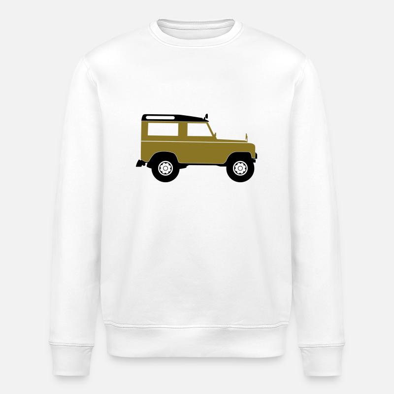 Sports Utility Vehicle SUV - Sweat bio ROLLER Stanley/Stella Unisexe - blanc