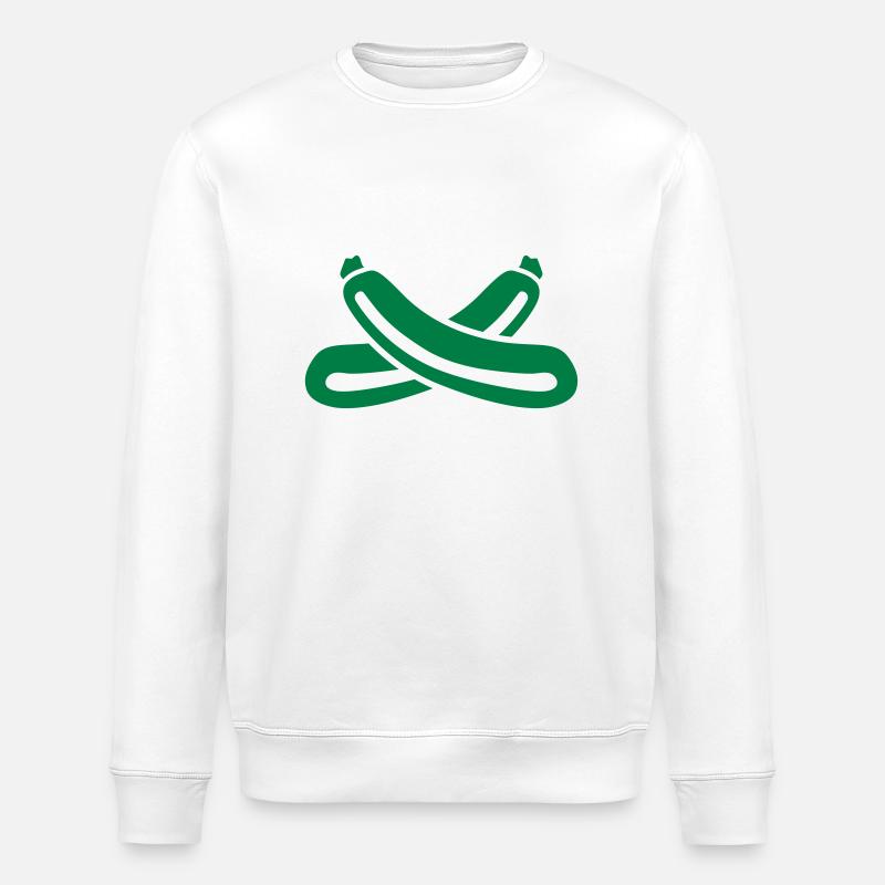 Zucchini - Stanley/Stella Unisex Bio-Sweatshirt ROLLER - Weiß