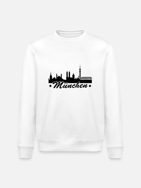 muenchen - Stanley/Stella Unisex Bio-Sweatshirt ROLLER - Weiß