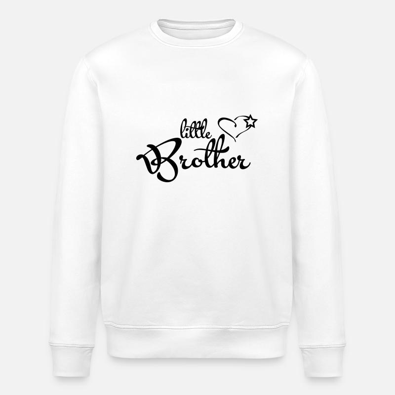 Little Brother - Stanley/Stella Unisex Bio-Sweatshirt ROLLER - Weiß