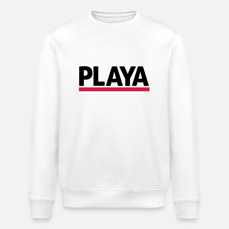playa - Stanley/Stella ROLLER Unisex Organic Sweatshirt - white