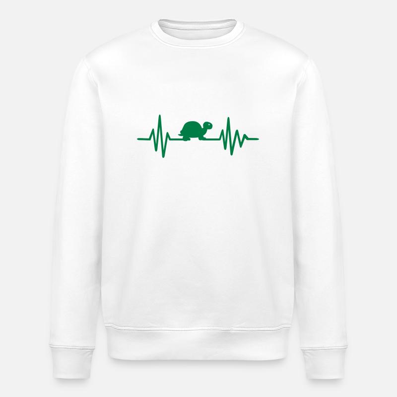 Tortue - Sweat bio ROLLER Stanley/Stella Unisexe - blanc