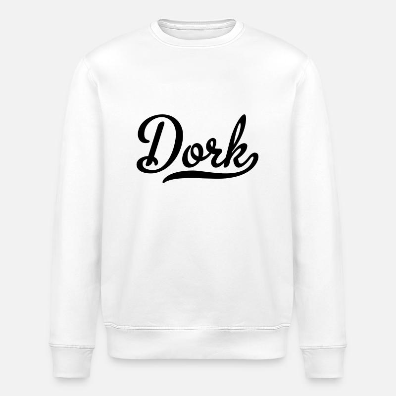 Dork - Stanley/Stella Unisex Bio-Sweatshirt ROLLER - Weiß