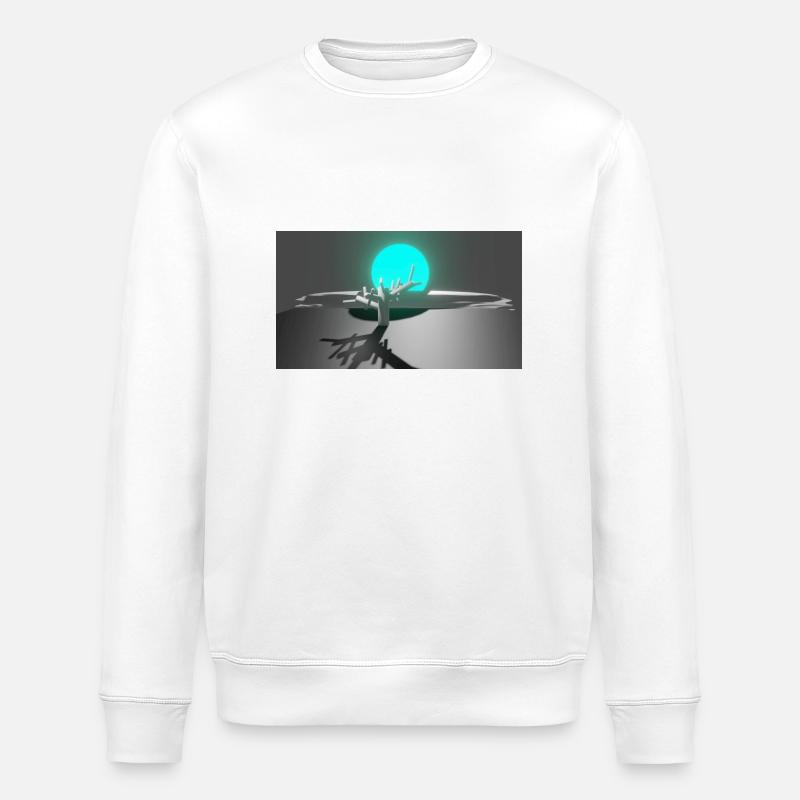 Sonne und Baum - Stanley/Stella Unisex Bio-Sweatshirt ROLLER - Weiß