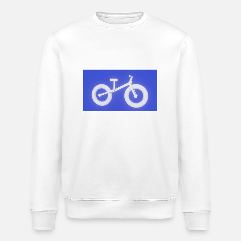Fahrrad - Stanley/Stella Unisex Bio-Sweatshirt ROLLER - Weiß