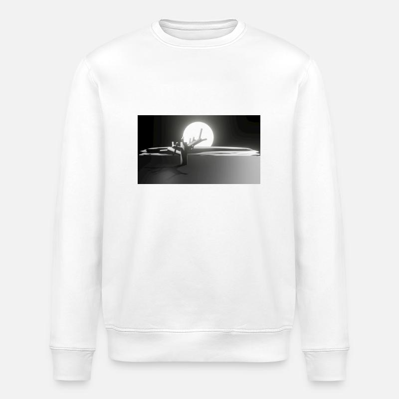 Sonne und Baum - Stanley/Stella Unisex Bio-Sweatshirt ROLLER - Weiß