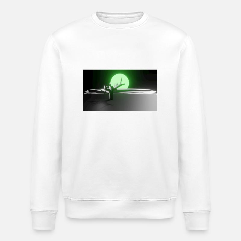 Sonne und Baum - Stanley/Stella Unisex Bio-Sweatshirt ROLLER - Weiß