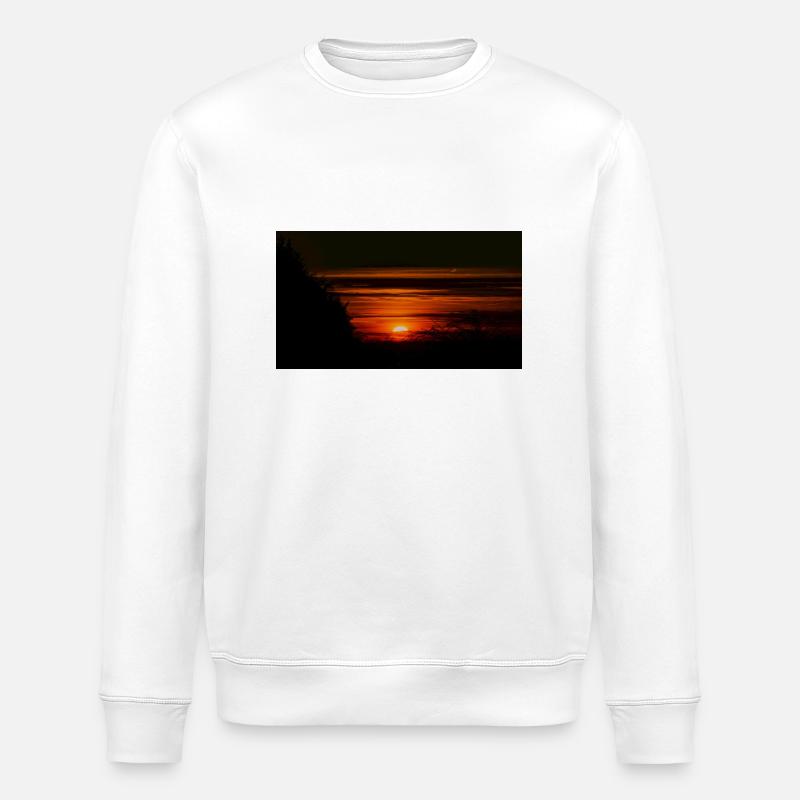 Sunset - Stanley/Stella Unisex Bio-Sweatshirt ROLLER - Weiß