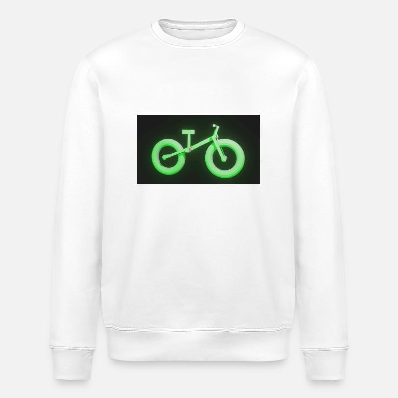 Fahrrad - Stanley/Stella Unisex Bio-Sweatshirt ROLLER - Weiß