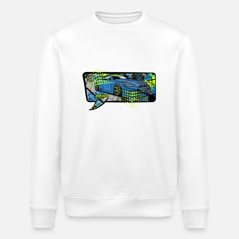 GTR bubble - Stanley/Stella Unisex Bio-Sweatshirt ROLLER - Weiß