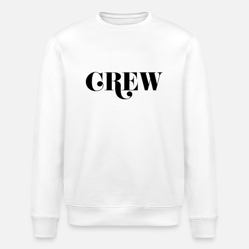 Crew - Stanley/Stella ROLLER Unisex Organic Sweatshirt - white