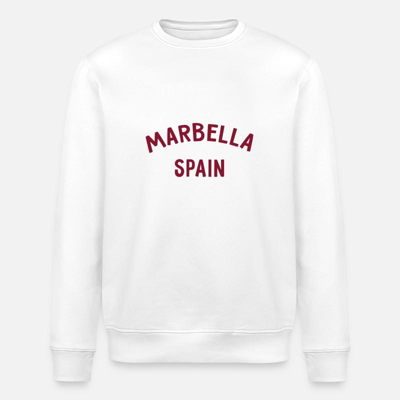 Marbella Espagne Espagne España - Sweat bio ROLLER Stanley/Stella Unisexe - blanc