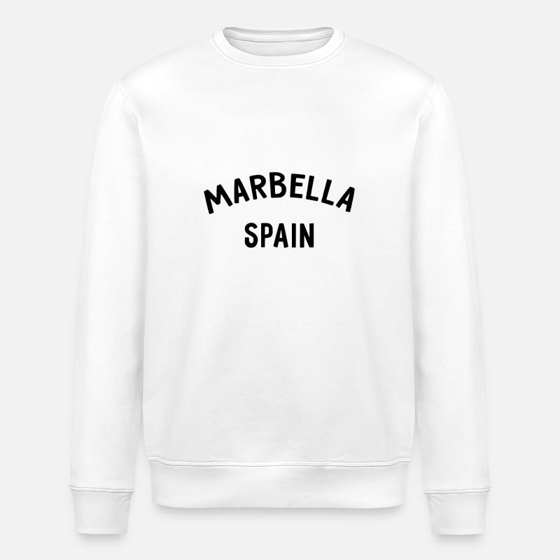 Marbella Espagne Espagne España - Sweat bio ROLLER Stanley/Stella Unisexe - blanc