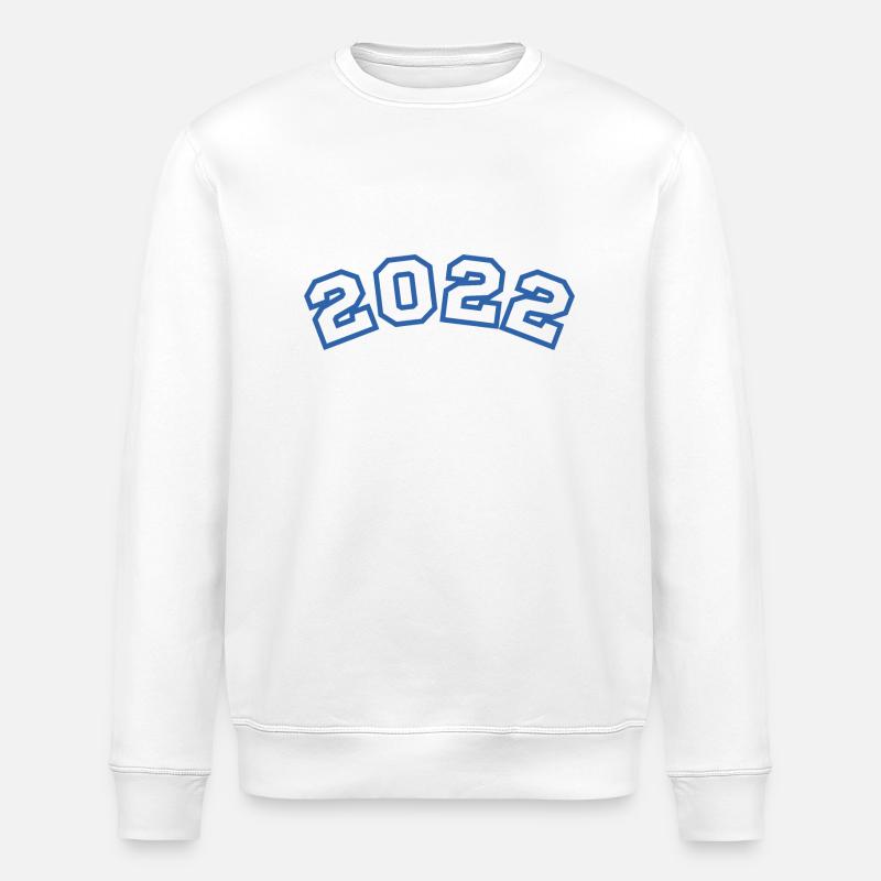 2022 bleu sport - Sweat bio ROLLER Stanley/Stella Unisexe - blanc