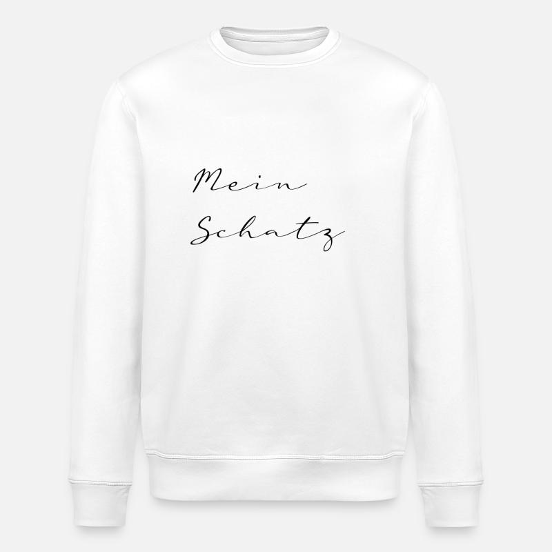 Mein Schatz - Stanley/Stella Unisex Bio-Sweatshirt ROLLER - Weiß