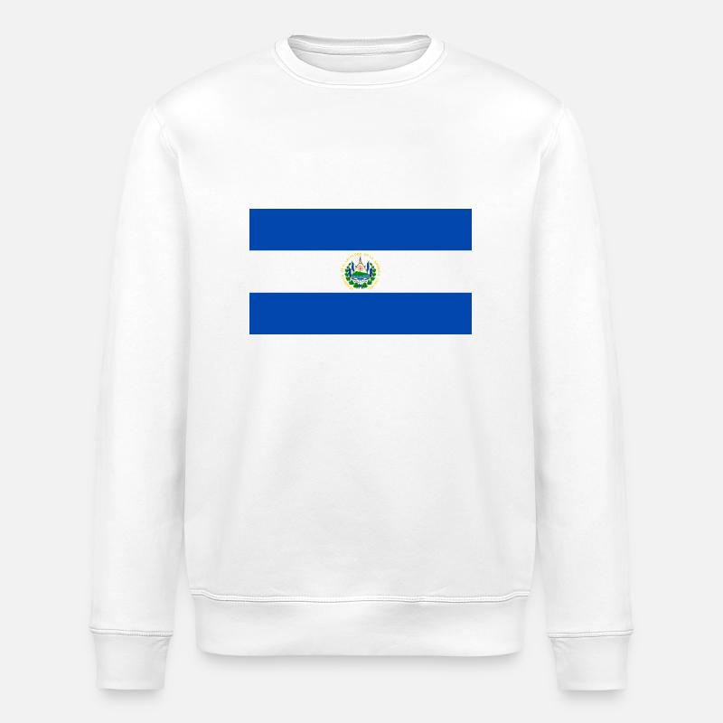 El Salvador - Stanley/Stella Unisex Bio-Sweatshirt ROLLER - Weiß