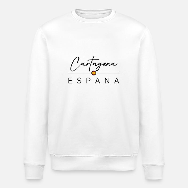 Espagne - Carthagène - Espagne - España - Sweat bio ROLLER Stanley/Stella Unisexe - blanc