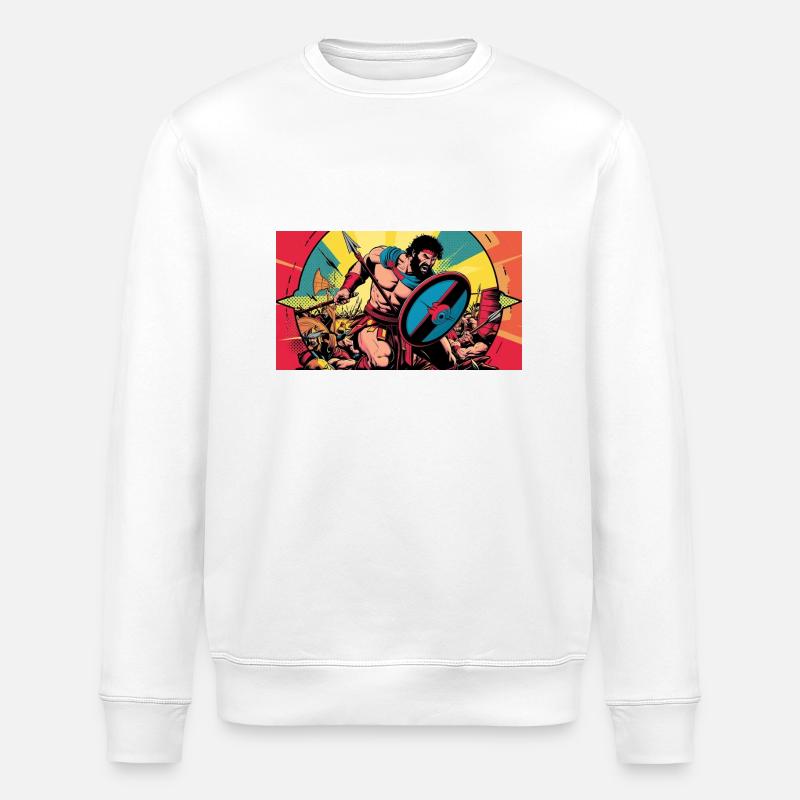 nVx Ares 1 - Stanley/Stella Unisex Bio-Sweatshirt ROLLER - Weiß
