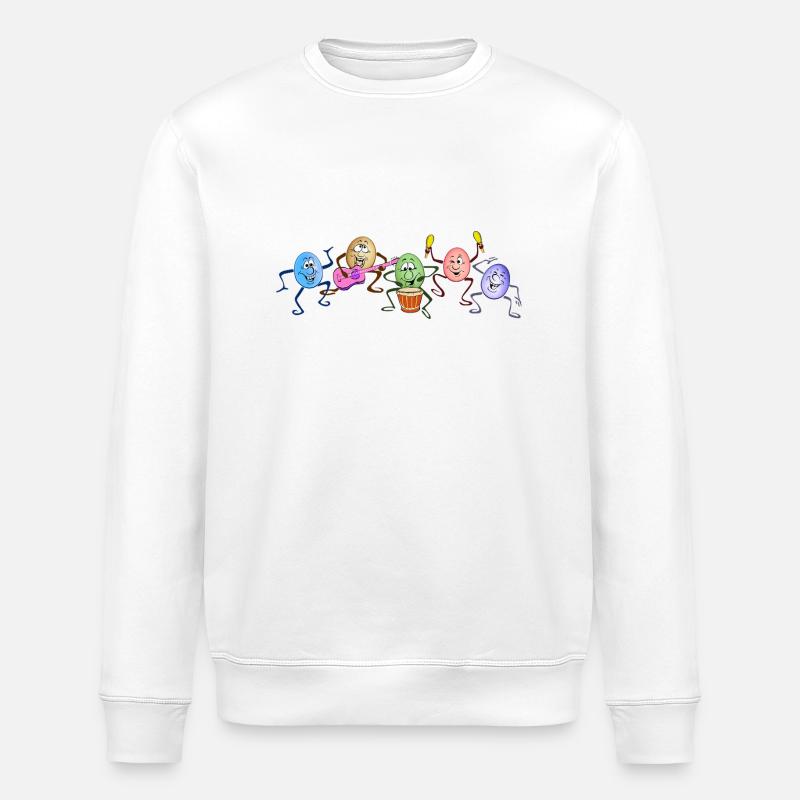 Manœuvres tortueuses - Sweat bio ROLLER Stanley/Stella Unisexe - blanc