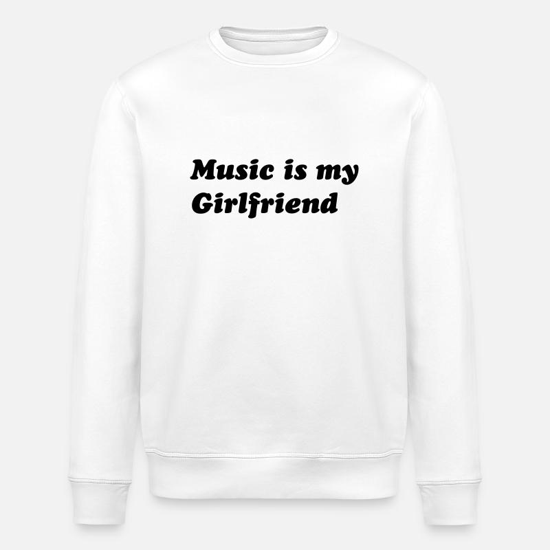 music - Stanley/Stella Unisex Bio-Sweatshirt ROLLER - Weiß