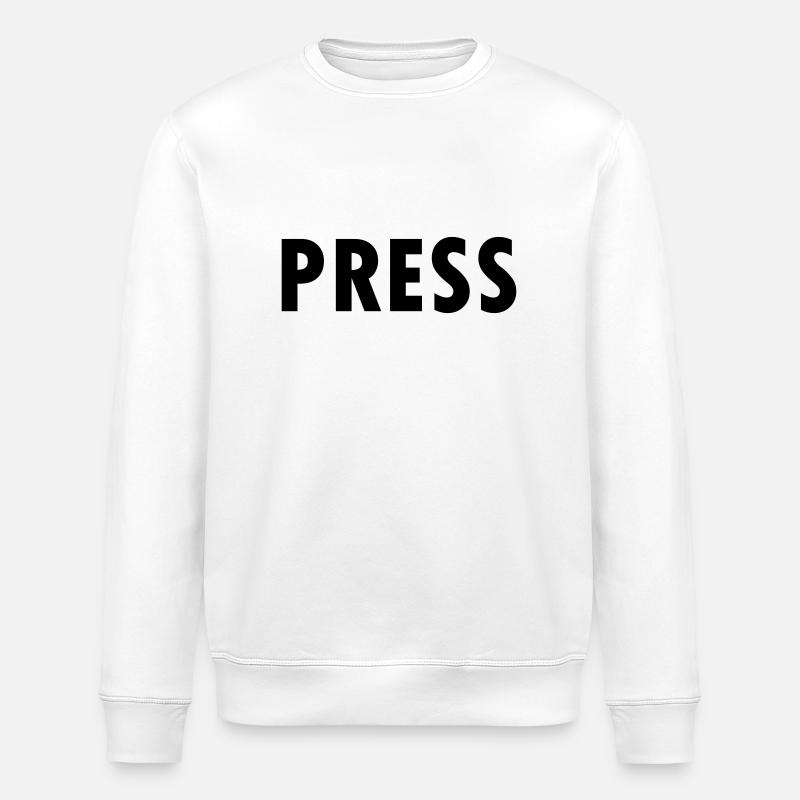 press - Stanley/Stella Unisex Bio-Sweatshirt ROLLER - Weiß