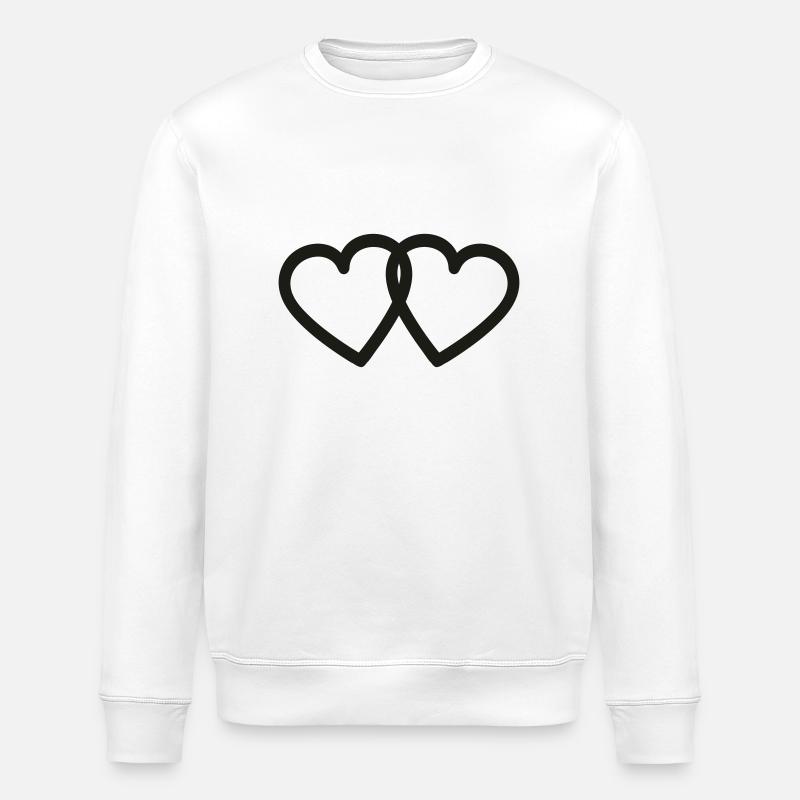 love - Sweat bio ROLLER Stanley/Stella Unisexe - blanc