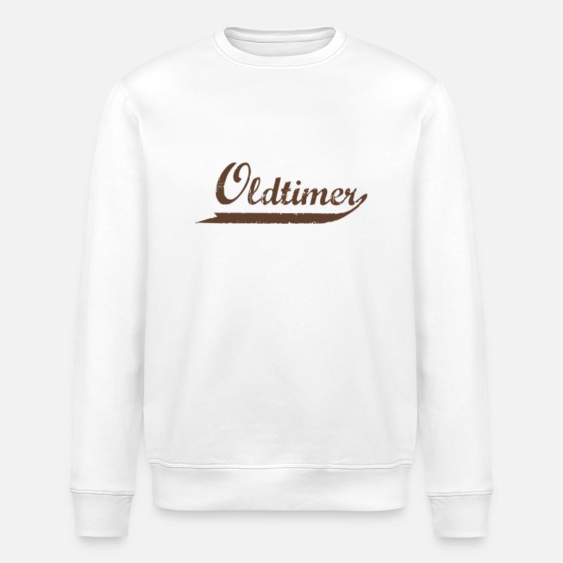 Oldtimer / Rentner - Stanley/Stella Unisex Bio-Sweatshirt ROLLER - Weiß