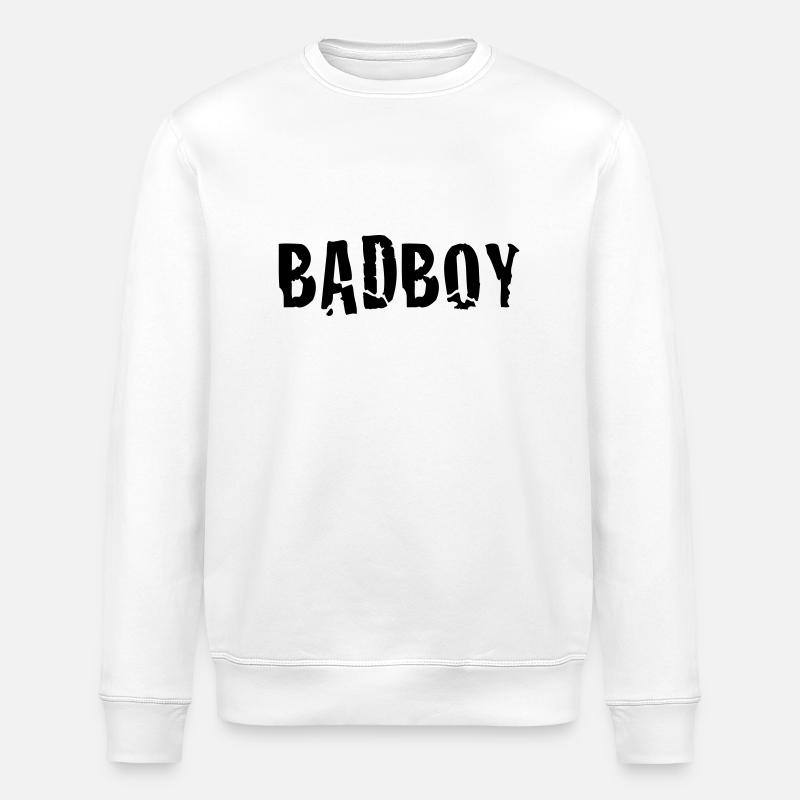 badboy - Sweat bio ROLLER Stanley/Stella Unisexe - blanc