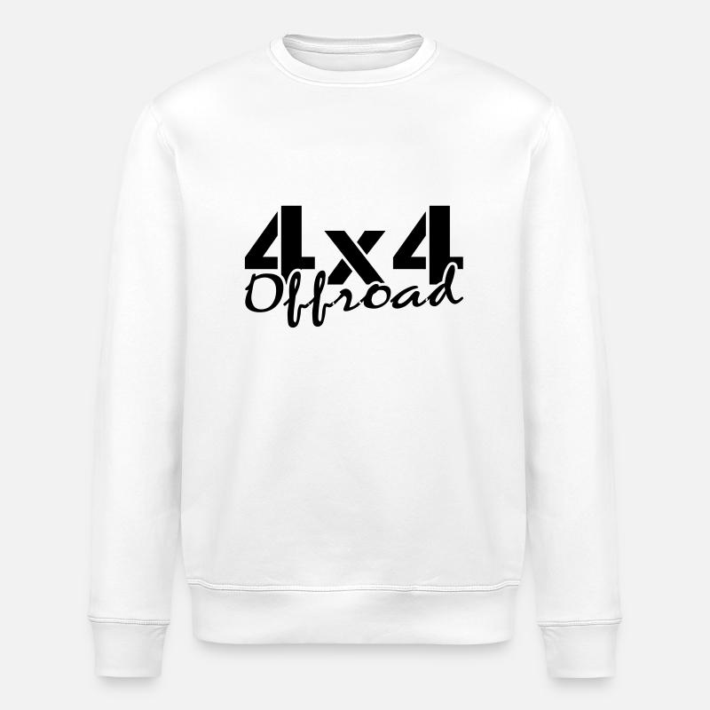 offroad - Stanley/Stella Unisex Bio-Sweatshirt ROLLER - Weiß