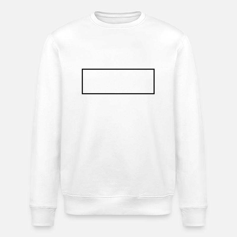 Rahmen - Stanley/Stella Unisex Bio-Sweatshirt ROLLER - Weiß