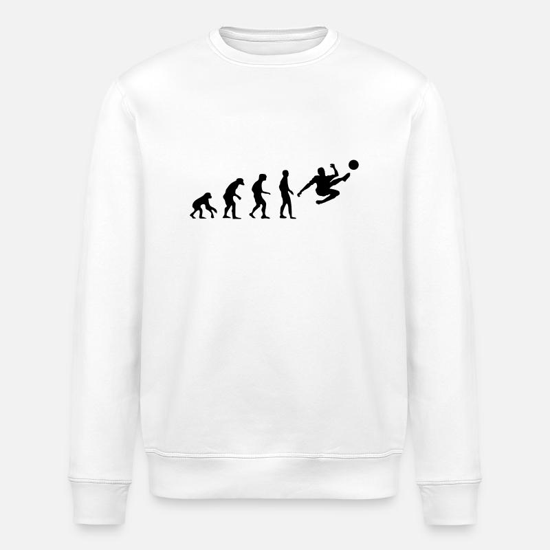 Evolution de Football / Soccer - Sweat bio ROLLER Stanley/Stella Unisexe - blanc