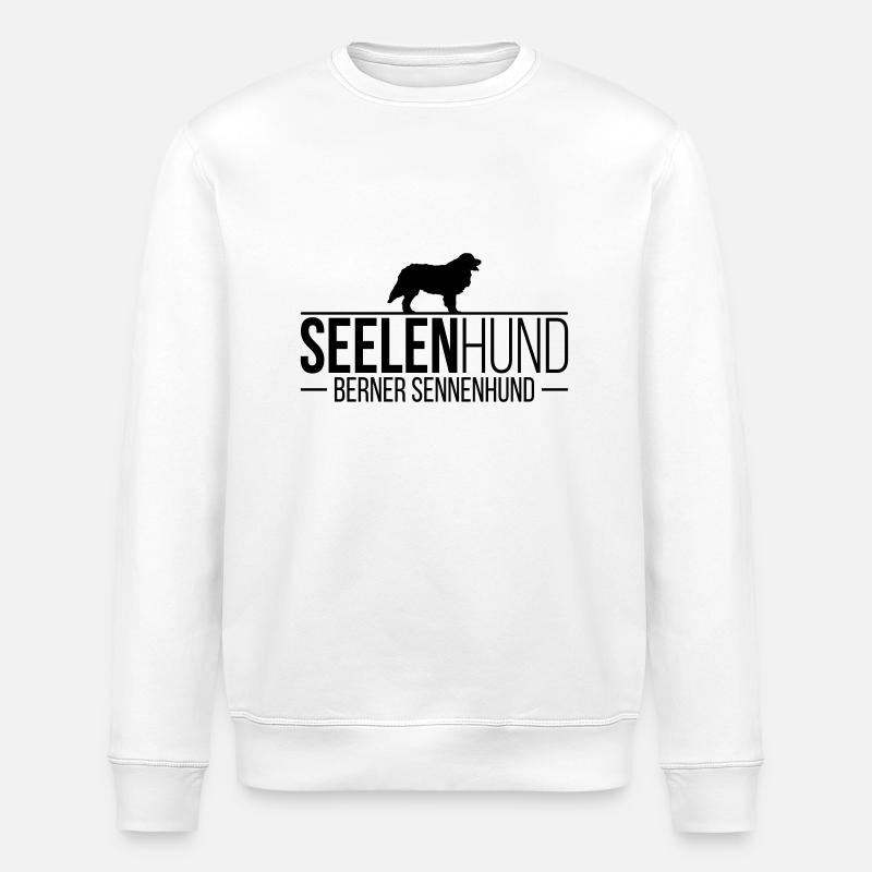 BOUVIER BERNOIS chien âme - Sweat bio ROLLER Stanley/Stella Unisexe - blanc