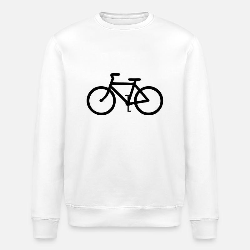 Fahrrad - Stanley/Stella Unisex Bio-Sweatshirt ROLLER - Weiß