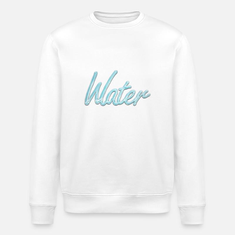 eau - Sweat bio ROLLER Stanley/Stella Unisexe - blanc
