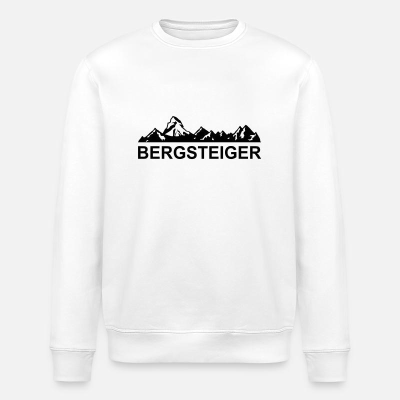 bergsteiger - Stanley/Stella Unisex Bio-Sweatshirt ROLLER - Weiß