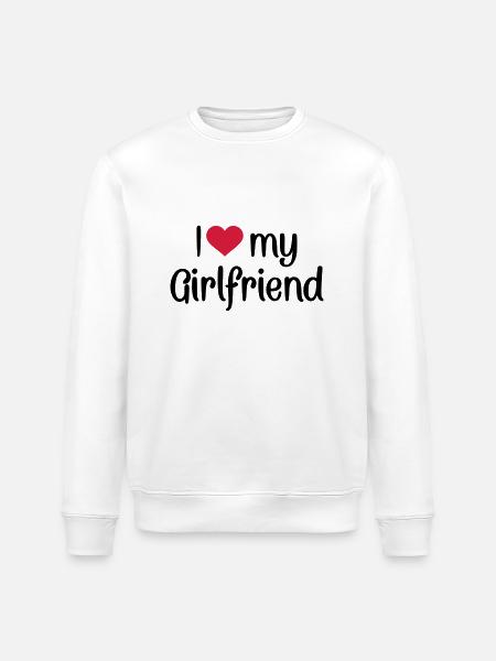 I love my girlfriend - Sweat bio ROLLER Stanley/Stella Unisexe - blanc
