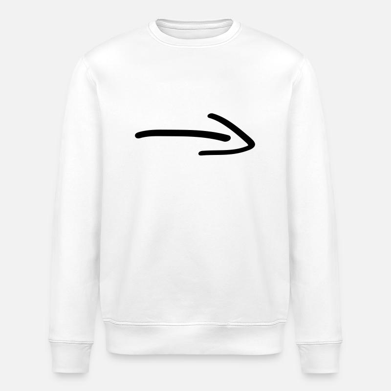 pfeil - Sweat bio ROLLER Stanley/Stella Unisexe - blanc