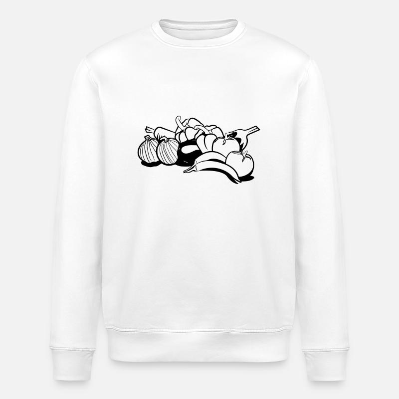 légume - Sweat bio ROLLER Stanley/Stella Unisexe - blanc