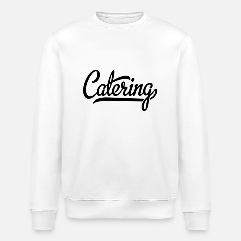 Restauration - Sweat bio ROLLER Stanley/Stella Unisexe - blanc