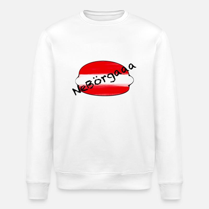 Nebörgaaaa - Sweat bio ROLLER Stanley/Stella Unisexe - blanc